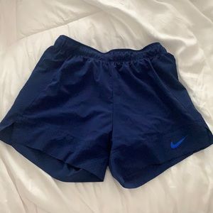 NIKE navy blue xs shorts